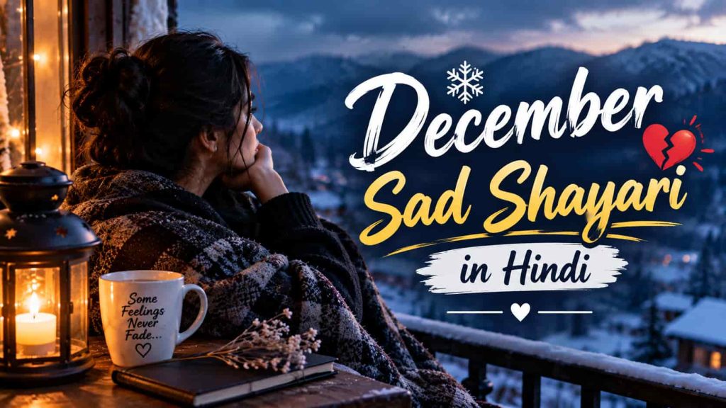 December Sad Shayari in Hindi