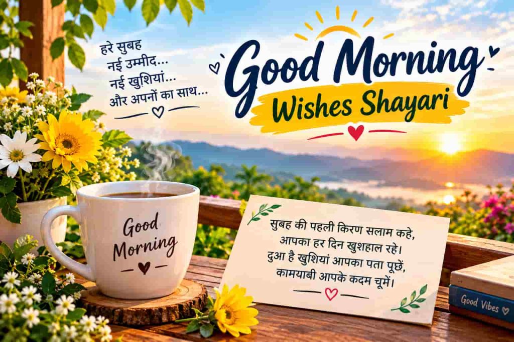 Good Morning Wishes Shayari