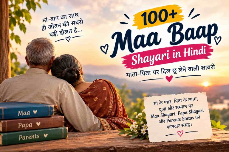 Maa Baap Shayari in Hindi